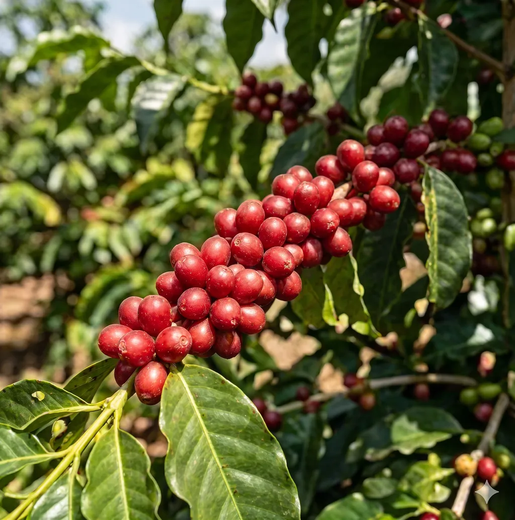 Coffee cherries