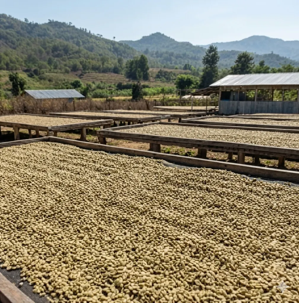 Roasted coffee